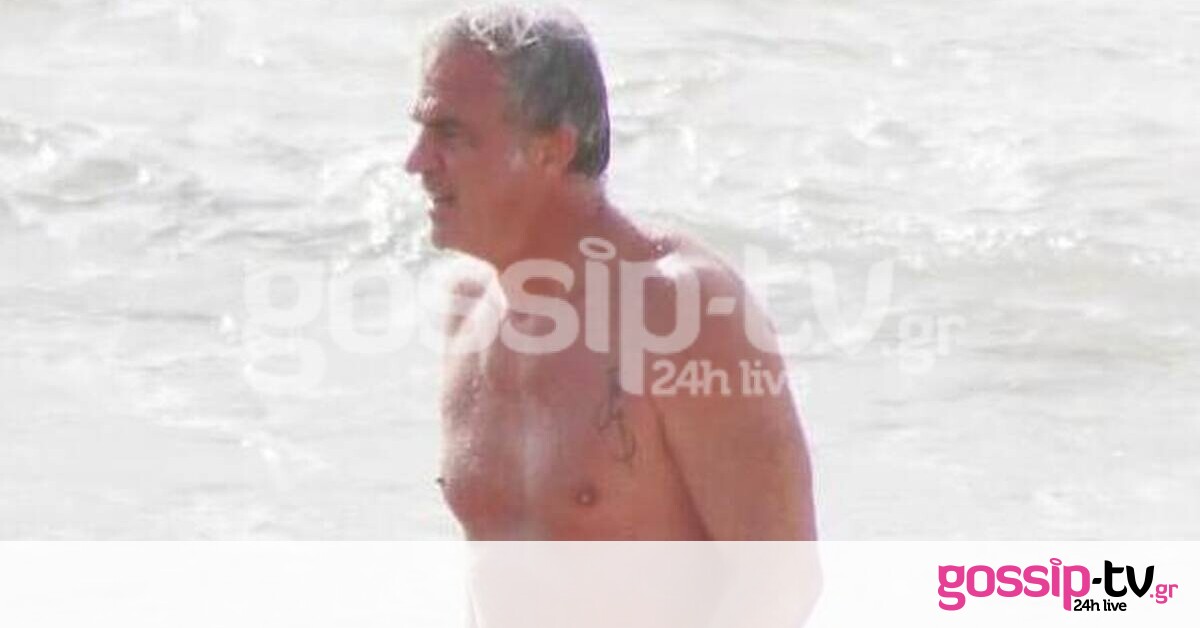 Δημήτρης Αργυρόπουλος: Δείτε τον να κάνει μπάνιο στη θάλασσα, Δεκέμβρη μήνα!