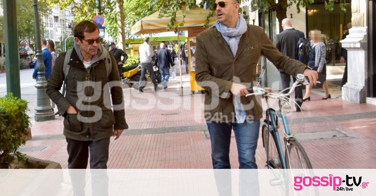 Κωνσταντίνος Μαρκουλάκης: Η βόλτα με το φίλο του πριν το lockdown! (phtos)
